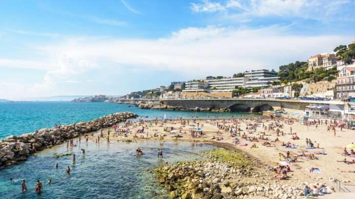 Villa Sidonie : Jardin+Jacuzzi En Ete, Plage A 17Min A Pied Marseilles Exterior foto